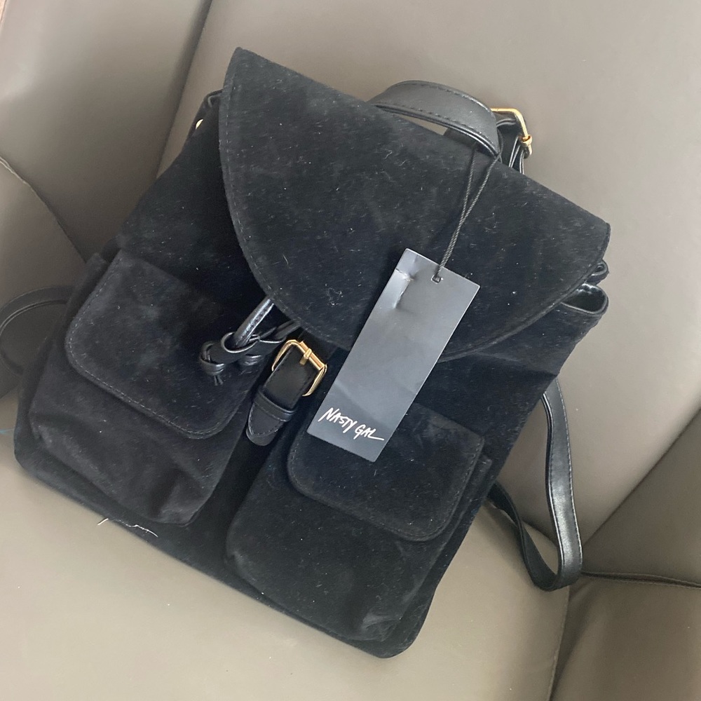 NWT- Nasty Gal fashion purse backpack